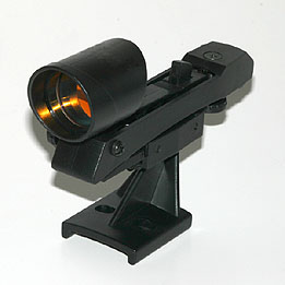 Red Spot LED finder with standard two hole base